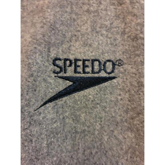 Vtg 90s Speedo Varsity Bomber Letterman Wool Jacket Stars Stripes USA America M - Picture 6 of 6